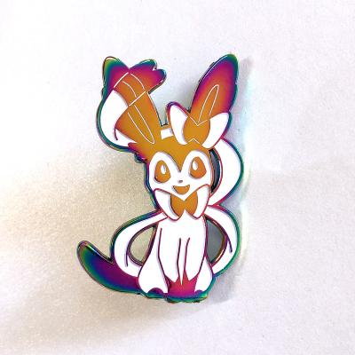 China Any New Hot Soft Custom Metal Pin Rainbow Enamel Plating Badge Factory Direct Selling for sale