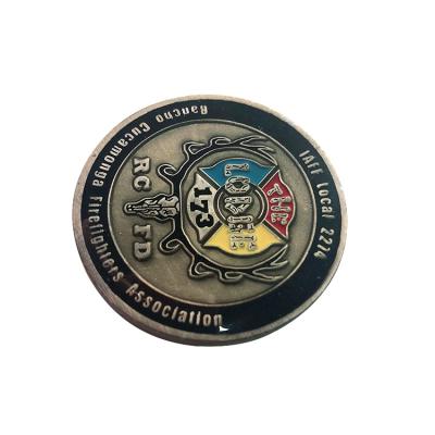 China China Free Design Custom Zinc Alloy Metal Challenge Coin Manufacturer for sale