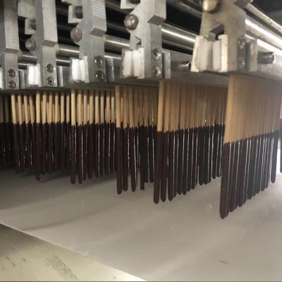 China Automatic Pocky Biscuit Coating Machine Finger Biscuit Stick Biscuit Enorbing Line for sales for sale