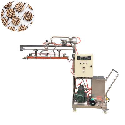 China Automatic zigzag chocolate decorator machine for sale