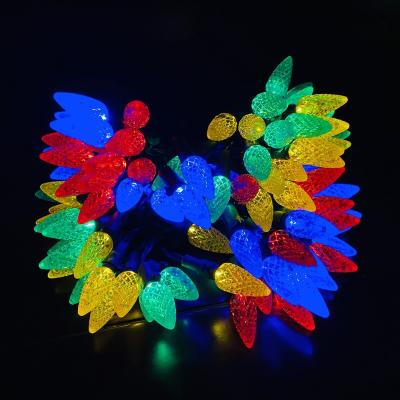 China C9 25 LED Lights Multi-Color Bright Christmas Light Indoor Outdoor Home Holiday String Holiday Party Decoration Festival Lights Set Outdoor C9 Indoor for sale