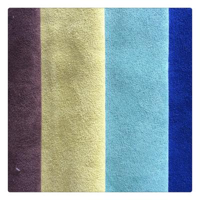 China 100% Polyester Suede Fabric Waterproof Weft Furniture for sale