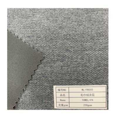 China PU Flame Retardant Coating Nylon Polyester Towel Corduroy Fabric for sale