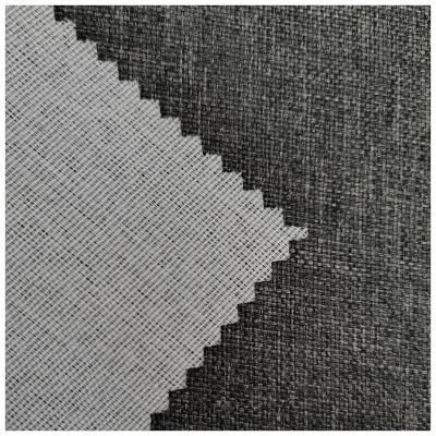 China Double Faced Home Textile Fabric Bonded With Pongee For Sofa And Upholstery Use for sale