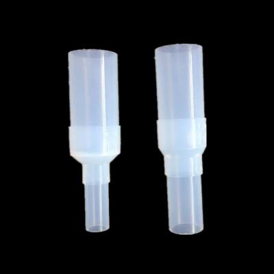 China OEM PVDF PFA Plastic Straight Pipe Fittings Adapter In Various Patterns Injection Molding Products Making for sale