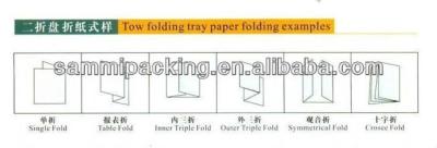 中国 4 Fold plate Automatic Paper folding machine ZE-8/4 販売のため