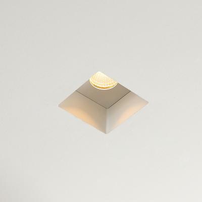 China Modern 8W Trimless Fixed Square Cave Downlight for sale