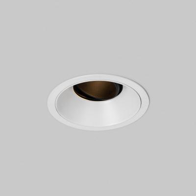 China Modern VJC Round Apex Trim Ceiling Light Embedded Die Cast Aluminum Indoor Light Fixture Gu10 COB Recessed LED Downlight for sale