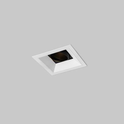 China Modern VJC Trim Square Ceiling Light Embedded Die Cast Aluminum Indoor Luminaire Gu10/MR16/LED COB Recessed LED Downlight for sale