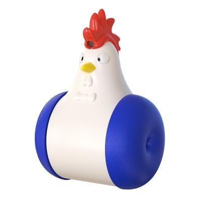 China Viable Hot Selling Chicken Train Cat Laser Pet Automatic Rotating Hook Light Interactive Laser Cat Toy Tumbler for sale