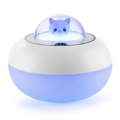 China Private Household 2021 New Model USB Cute Cartoon Cat Humidifier Air Humidifier for sale