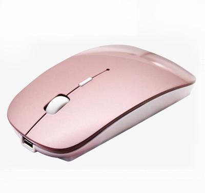 China Mini Silent Matte Ergonomic Optical Rechargeable Wireless Mouse for sale