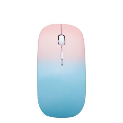 China 2021 Mini New Home Office Wireless Gradient Wireless Mouse for sale