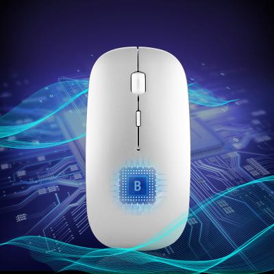 China Wholesale Mini Silent Matte Ultra-thin Rechargeable Wireless Mouse for sale