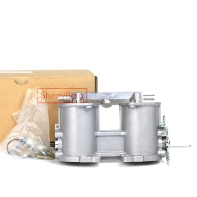 China 48MM 48IDF TBS Throttle Body For Jenvey IDF Style Carb 84mm Height Rep. Weber & Dellorto W Fuel Rail for sale