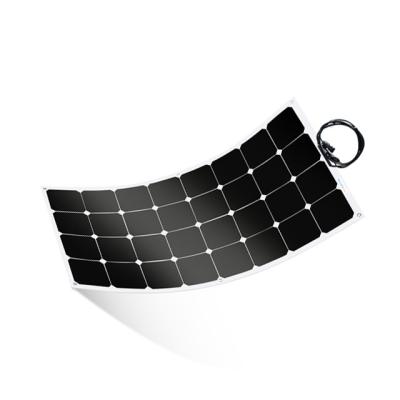 China Home Low Price High Efficiency 32 Cells Solar Panel 100w Flexible Thin Film Module 90w Rollable Solar Module for sale