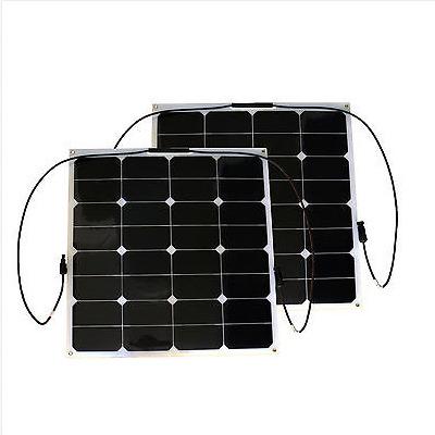 China Solar System Small Grade Marine Semi Flexible Photovoltaic Cell Solar Panel 20W 30W 50W A for sale