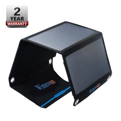 China Portable 21W Foldable Solar PET Charger For Smartphone for sale