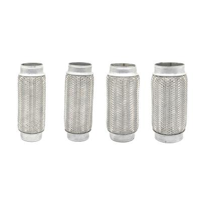 China Flexible Stainless Steel Exhaust Muffler For Exhaust System Car Bellows With Inner Braid/Coupling/Nipple for sale