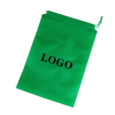 China Recyclable Nonwoven Drawstring Bag Shoes Toys Drawstring Bag Dustproof Storage Bag for sale