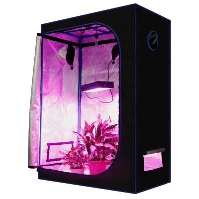 China Bonliter 600D Mylar 4*2ft Easily Assembled Reflective Canvas Indoor Grow Tent Used for sale