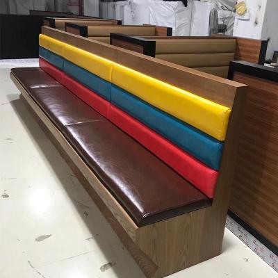 China Custom design size +color+ restaurant furniture modern booth bar sofa bar custom design price by meter is 100$ for sale