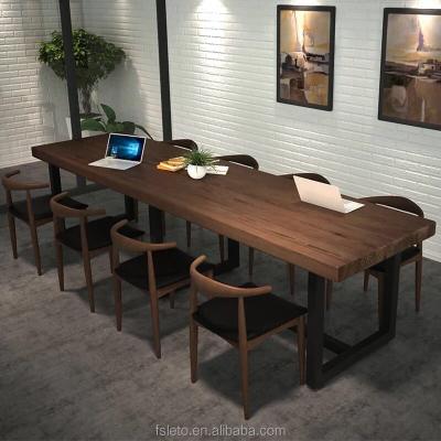 China Loft Style Solid Wood Industrial Office Furniture, Chinese Desk Table, Desk For Stuff for sale