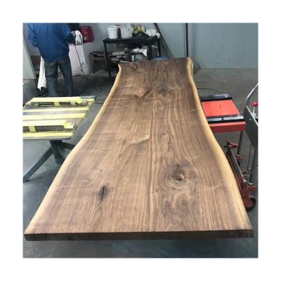 China OEM North American Kiln-Dried Black Walnut Slab With Moisture 8%-12% Moq is 1 pcs Door to door service is available for sale