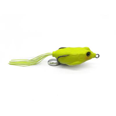 China PVC Fishing Plastic Lure High Qulaity Fishing Frog Lures Cheap Bulk Fishing Lures for sale