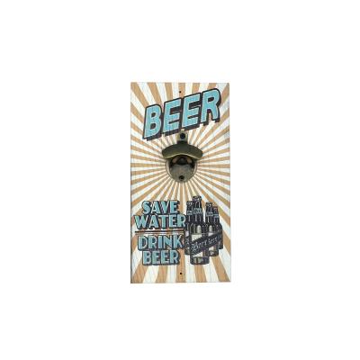 China Best Viable Selling Wooden Bottle Opener Key Chain Custom Design Your Own Logo Beer Wood Bottle Opener for sale