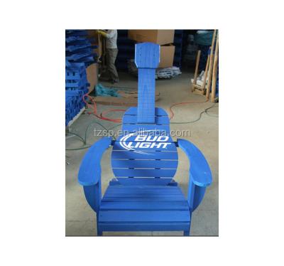 China Factory new logo furniture modern design customized wooden beach chair outdoor leisure lounge for sale