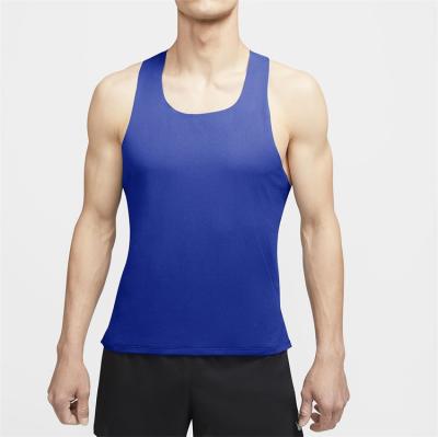 China QUICK DRY Custom Lightweight Mesh Sportswear Running Tank Tops For Men for sale