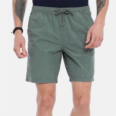 China QUICK DRY Custom Cotton 100% Cotton Breathable Running Shorts Logo Men's Pockets for sale