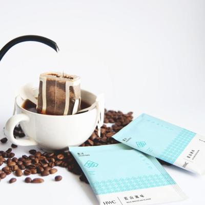 China Caffeinated Mountain Flavor Ground Coffee Blue Hanging Whole Ear Drip Coffee Sale OEM for sale