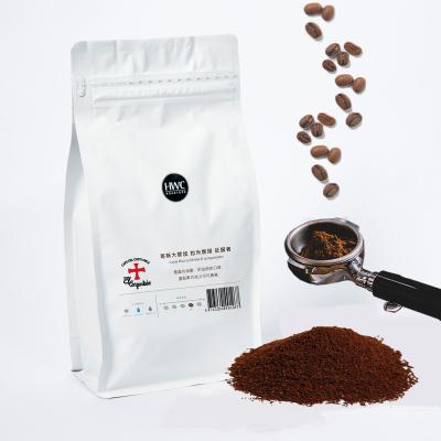 China Caffeinated Single Origin Costa Rica La Minita El Conquistador Arabica Coffee Powder Ground Coffee for sale