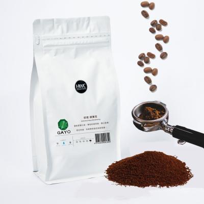 China Caffeinated Origin Indonesia Gayo Mandheling Single Arabica Coffee Powder Ground Coffee for sale