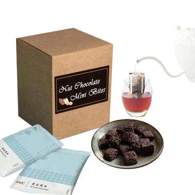 China Caffeinated Newcomer Gift Set - Blue Mountain Flavor Coffee Chocolate Drip Nut Mini Bites OEM ODM Private Label for sale