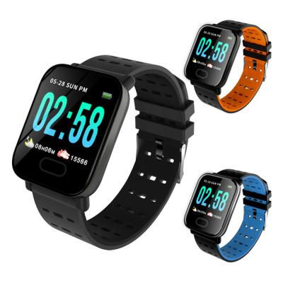 China Focus A6 Automatic Smart Watch Sport Fitness Tracker Smartwatch Blood Pressure Watch For Mobile Phone for sale