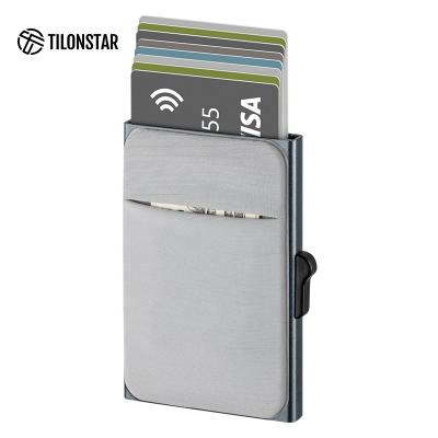 China outdoor map & Low Price Money Pocket Rfid Blocking Automatic Wallet Credit Card Holder Minimalist Pop Wallet Custom Card Holder for sale