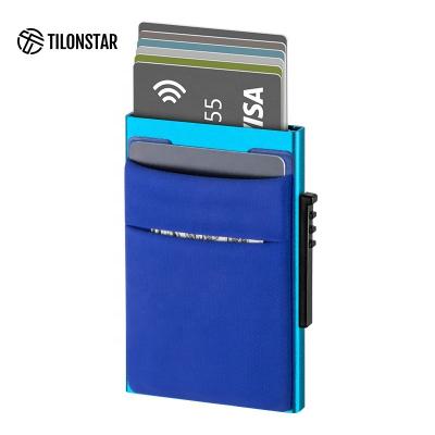 China outdoor map & 3M Sticker Durable Custom Wallet Slim Pocket Card Holder Money Pocket Card Case Wholesale For Men for sale