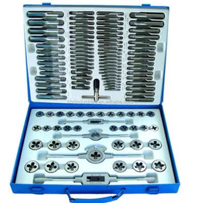 China 110PCS Metric Portable Measuring Instruments Combination Tap and Die Set, Alloy Steel for sale