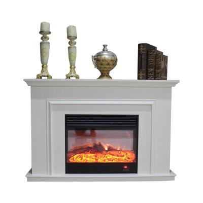 Chine Electric freestanding imitation Jazz white LED fireplace à vendre