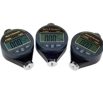 China Professional portable hardness electronic Digital Shore A C D durometer for rubber for sale