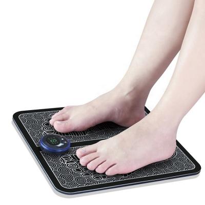 China High Quality Foot Shiatsu Acupressure Foot Massage Cushion EMS Foot Massager Kneading Mat for sale