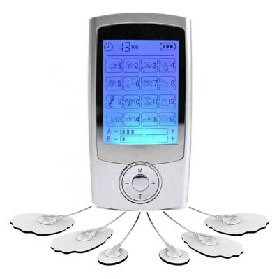 China Wireless Massager Machine 16 Modes Meridian Physiotherapy Massage Equipment With Electrodes Pads 200MA for sale