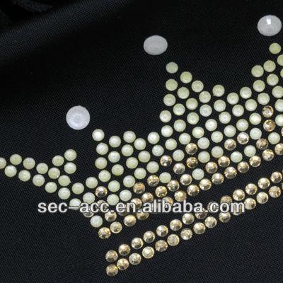 China Heat Resistance Shipped From Cambodia Fashion Sequin Studs Bling Sequin Heat Transfer for sale