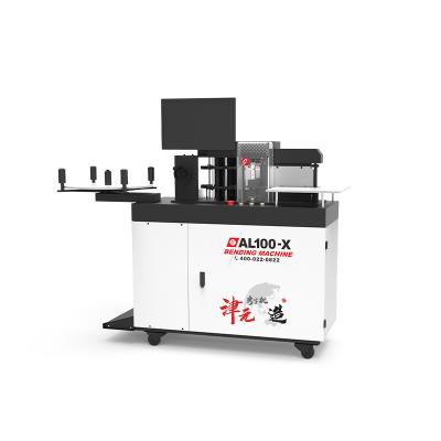 China Printing Shops Good Quality New Arrivals Jinyuan AL100 Automatic Advertising Channel Sign Letter Bender ACCUTEK for sale