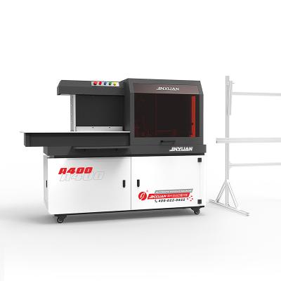 China Manufacturing Plant Outdoor Landscape A400 Jinyuan 3d Bender Cnc Metal Channel Letter Bending Machine for sale