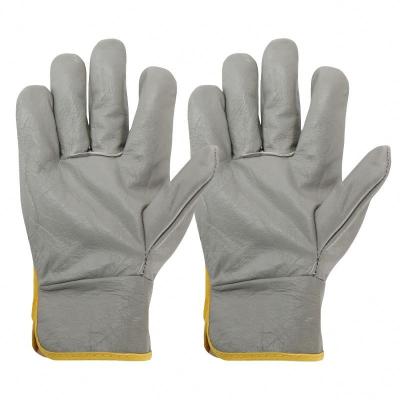 China Factory Wholesale cowhide welder welding gloves abrasion-resistant insulated work gloves for handling for sale