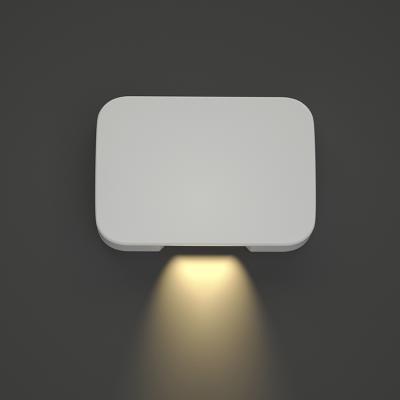 China Simple design 1w modern SMD 2835 small mini pc housing indoor outdoor ip65 yard led wall stage lights for sale